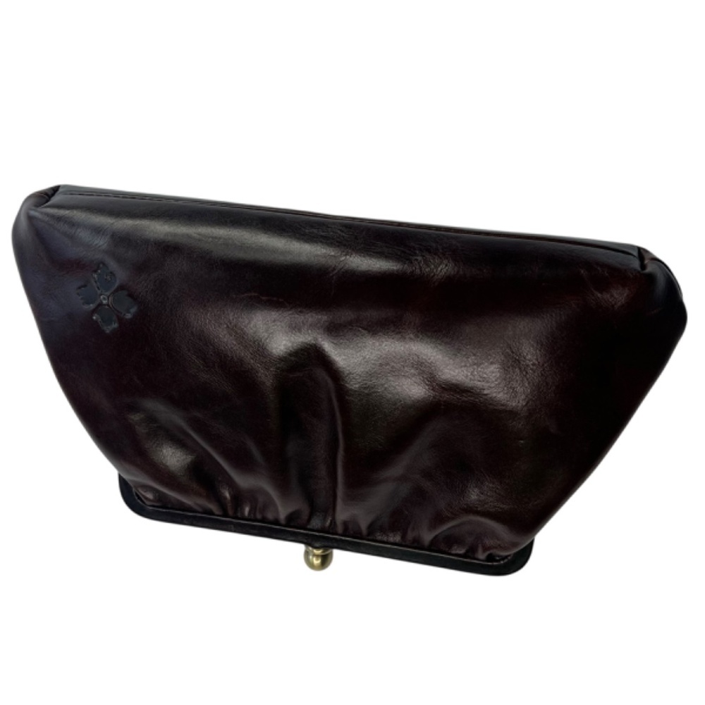 Patricia Nash Ealing Frame Leather Bag in Chocolate Color - Picture 7 of 16